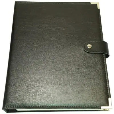 Leather Presentation Folder