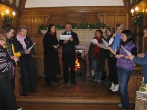 Christmas carols at Inglewood House Dec 2010